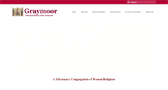 Desktop Screenshot of graymoor.org